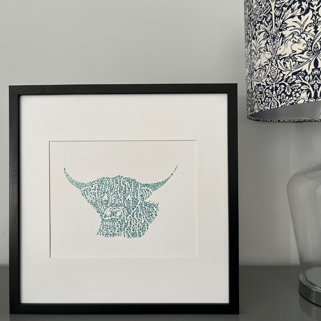 Handsome Highland Cow